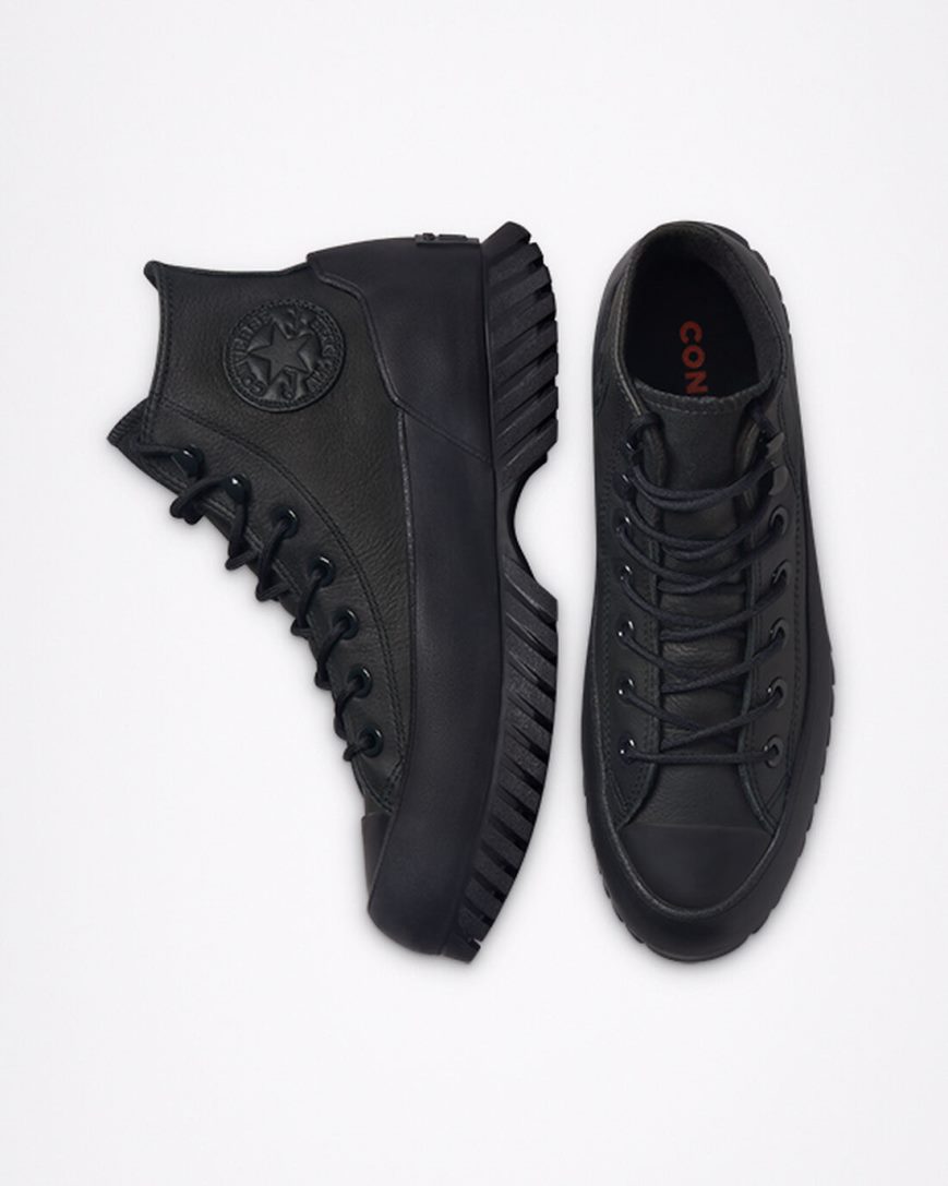 Men's Converse Chuck Taylor All Star Lugged Winter 2.0 High Top Shoes Black | AU 38619D
